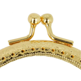 Portemonnee sluiting 85mm - goud