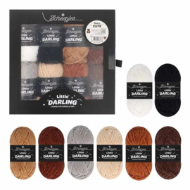 Scheepjes Little Darling colour pack 8x25g- 1st - Beary Cute