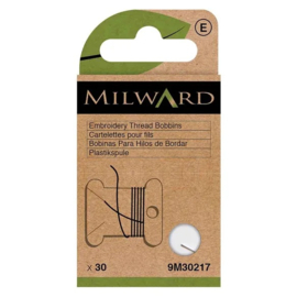 Milward Wikkelkaarten plastic - 30st