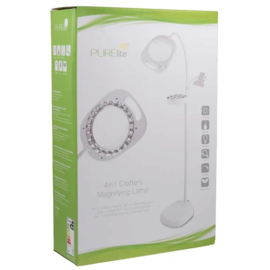 PURElite LED 4-in-1 Crafters draadloze loeplamp