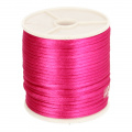 786 Satijnkoord 3mm Roze per 1 mtr