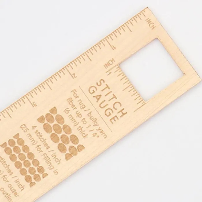 Oxford Stekenmeter in inch en cm hout