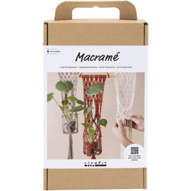 Macramé kit, Bloemenhanger