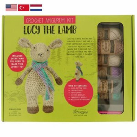 Lucy the Lamb Tuva haakpakket amigurumi​​​​​​