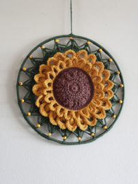 Haakpakket Funny Mandala Sunflower (25cm)