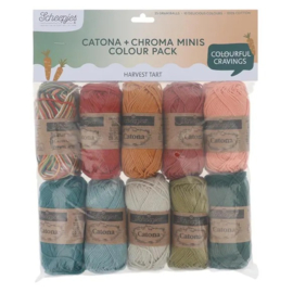 Catona en Chroma colour pack 10x25g - Harvest T.