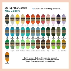 000 Alle Nieuwe kleuren Catona 2026 - 50gr.