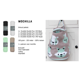 Haakpakket Dendennis Little Woodland Adventures Mochilatas Mintgroen