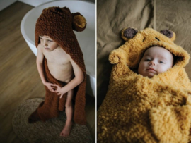 Baby- & Kleutercape teddy