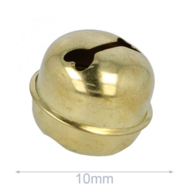 Belletje 10mm - Goud