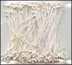 144 st meeldraadjes 1 mm wit