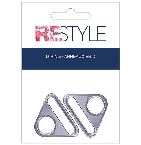 ReStyle D-ring 30mm kaart à 2 stuks