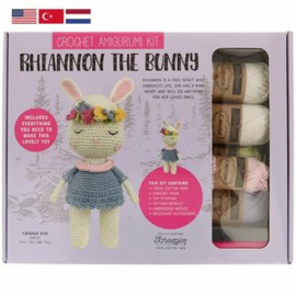 Frankie the Bunny Tuva haakpakket amigurumi​​​​​​