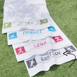 Tissu de Marie Borduurpakket sporthanddoek 50x100cm
