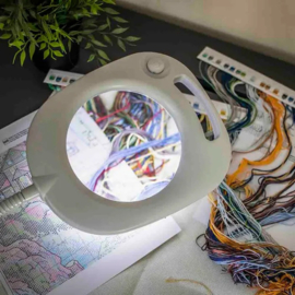 PURElite LED 4-in-1 Crafters draadloze loeplamp
