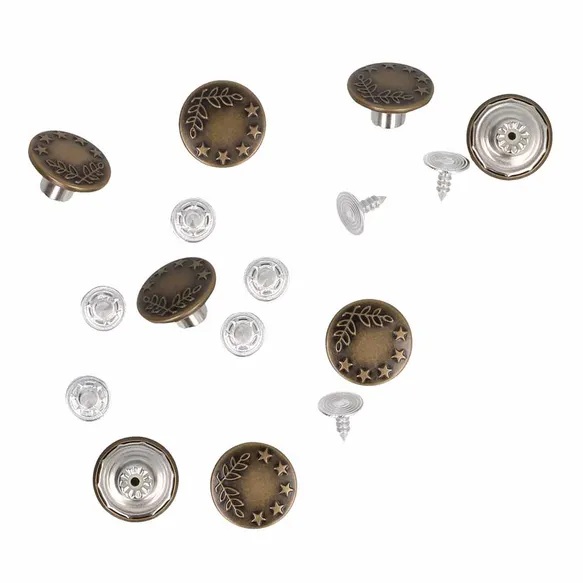 Milward Jeansknopen 16mm brons