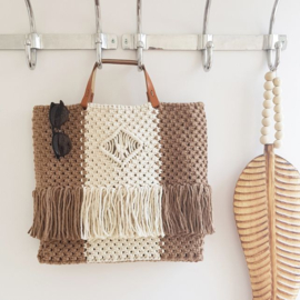 DIY Macramé Pakket Boho Tas Isola