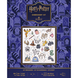 Harry Potter Borduurkit 18x20cm Symbolen
