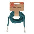 1- Hoodie koord met koordeinden 6mm 1.25m