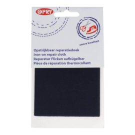 Opry Reparatiedoek stevig opstrijkbaar 12x40cm 0210 - blauw