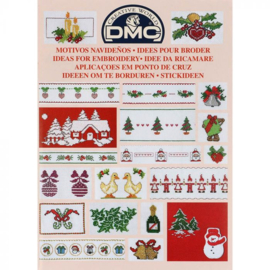 DMC Boek kerst-ideeën om te borduren
