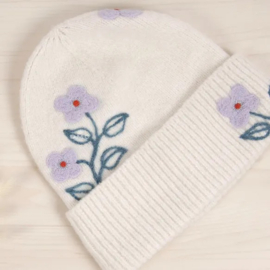 DMC Vilt boek - Floral embellishment