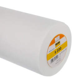 Vlieseline Kappenversteviging S320 plakbaar 90x100cm wit