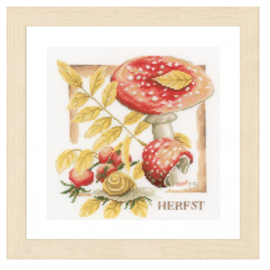 Lanarte Borduurpakket – Herfst 25×25 cm