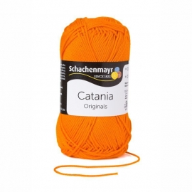 281 Catania haak/brei katoen kleur: Sinasappel Oranje  281