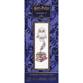 Harry Potter Borduurkit boekenlegger 5x17cm Hedwig