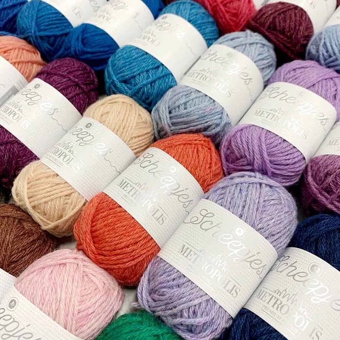 Metropolis alle 80 kleuren van 10gr. in een box