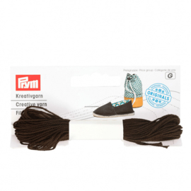 Prym Espadrilles-Creatief garen 7m - chocolade