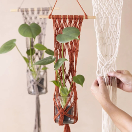 Macramé kit, Bloemenhanger
