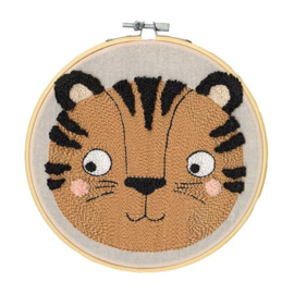 Punchpakket Tijger 17,8cm rond