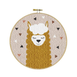 653 - Punchpakket Alpaca 17,8 cm rond