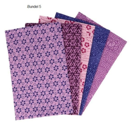 Tissu de Marie Fat quarter bundels (in 11 verschilldende bundels)