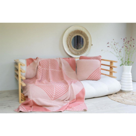Haakpakket Puur Haken Plaid met Boek - Rose 014.256