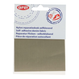Opry Reparatiedoek Nylon zelfklevend 20cm grijs