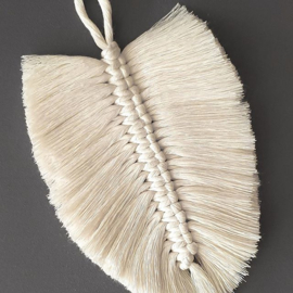 Macrame Feather/Leaf