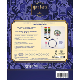 Harry Potter Punch needle kit 14cm Vliegende auto