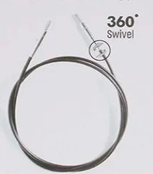 KnitPro Swivel 360° Kabel van 40 t/m 150cm
