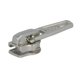 Schuiver voor spiraalrits nr.5-7 - zilver