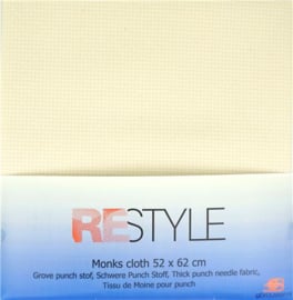 Restyle Monks punch stof 52x62cm in 100% katoen