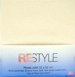 Restyle Monks punch stof 52x62cm in 100% katoen