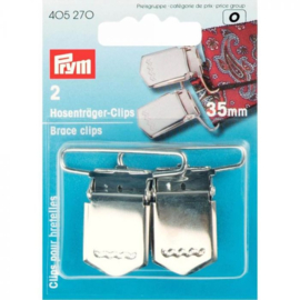 Prym Bretelclips 35mm zilver