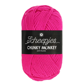 1257 - Chunky Monkey 100g -  Hot Pink