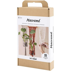 Macramé kit, Bloemenhanger