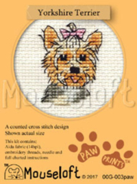 BORDUURPAKKET YORKSHIRE TERRIER - MOUSELOFT