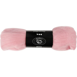 Merino wol 100gr. Roze