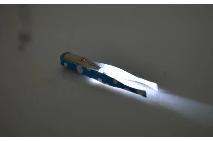 Pincet met led verlichting, inclusief batterijen
